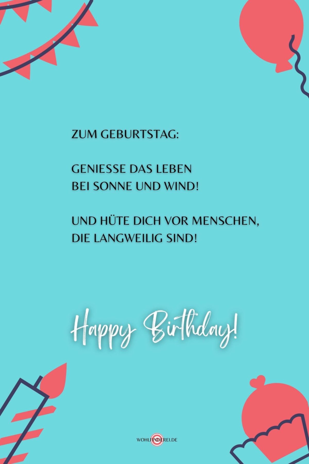 100+ lustige Geburtstagswünsche Wohlfinderei