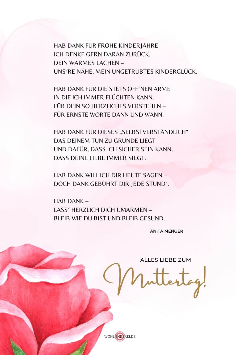 Erstaunlich Gedicht Fr Mutter Ebenbildnull